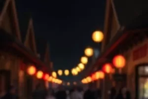 城市纪录片砖缝里的春天中老楼外墙一株野草的近景